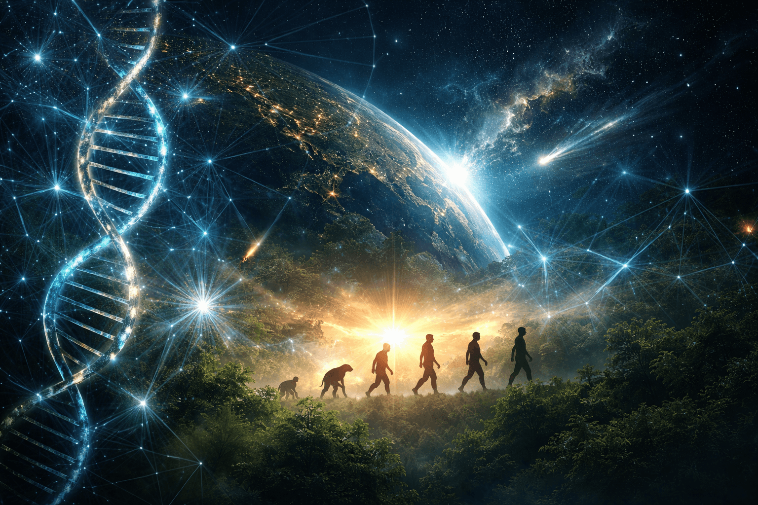 Cover Image for The Grokking of Life on Earth: Evolution, Intelligence, and the Next Phase of AI